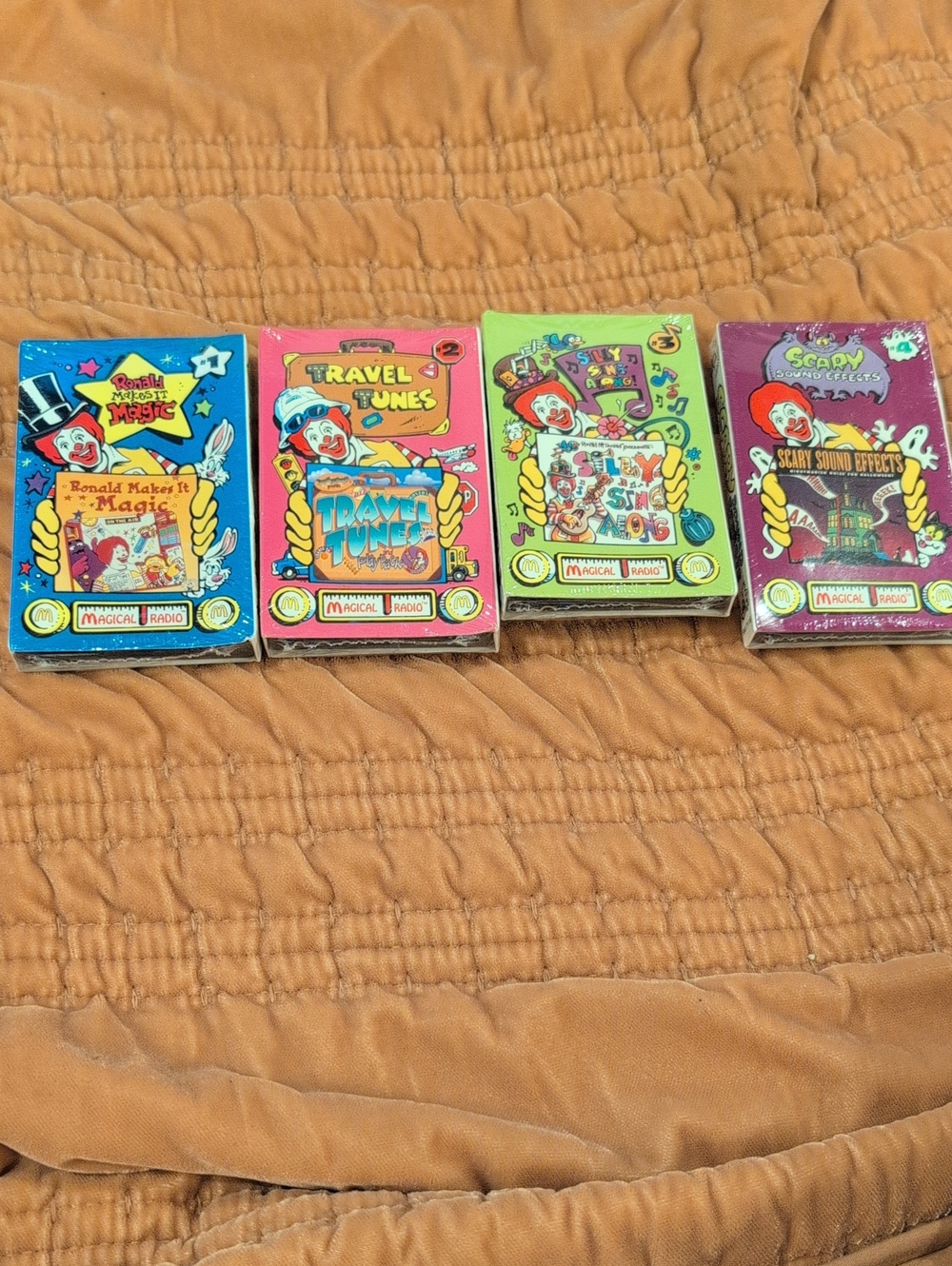 1995 McDonald's Magical Radio Cassette Tape Set